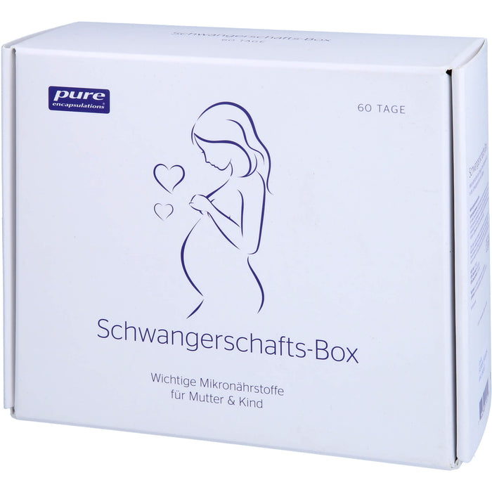 pure encapsulations Schwangerschafts-Box Kapseln, 120 St. Kapseln
