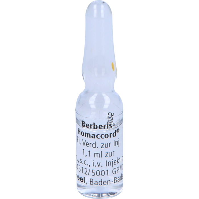 Berberis-Homaccord flüssige Verdünnung, 10 St. Ampullen