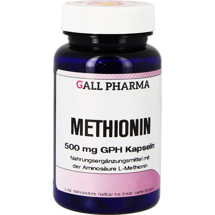 GALL PHARMA Methionin 500 mg GPH Kapseln, 120 St. Kapseln