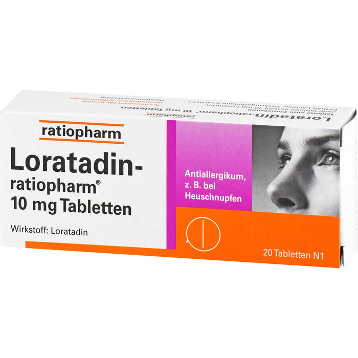 Loratadin-ratiopharm, 20 St. Tabletten