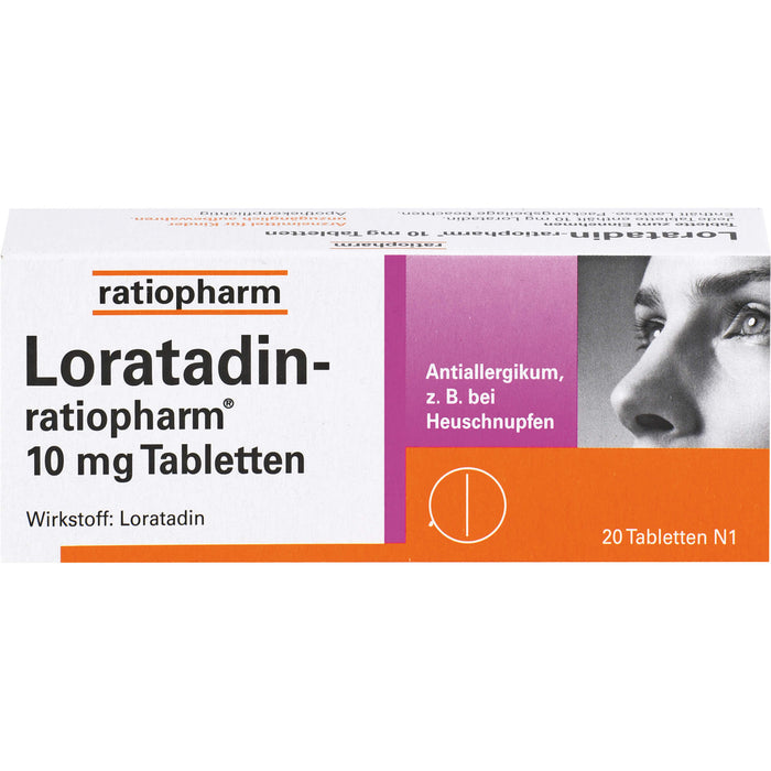 Loratadin-ratiopharm, 20 St. Tabletten
