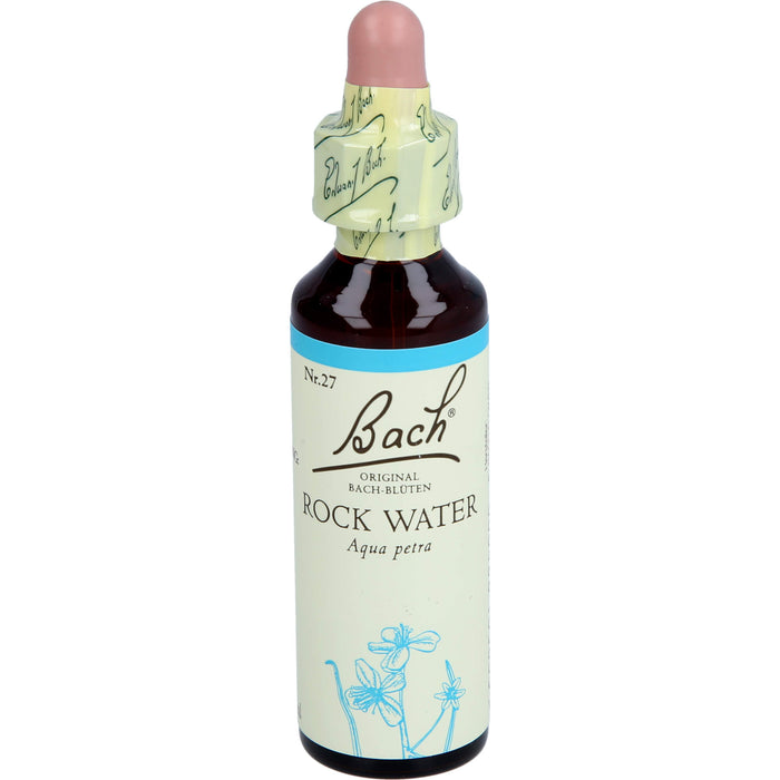 Bach Original Bach-Blüten Nr. 27 Rock Water Tropfen, 20 ml Lösung