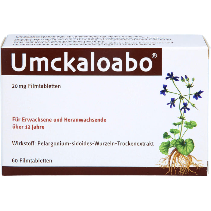 Umckaloabo 20 mg Filmtabletten, 60 St. Tabletten
