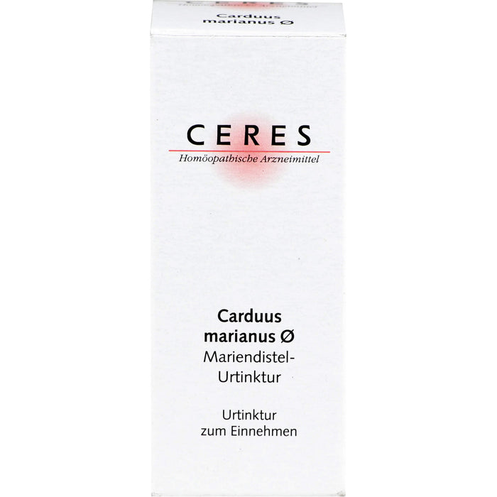 CERES Carduus marianus ø Urtinktur, 20 ml Lösung