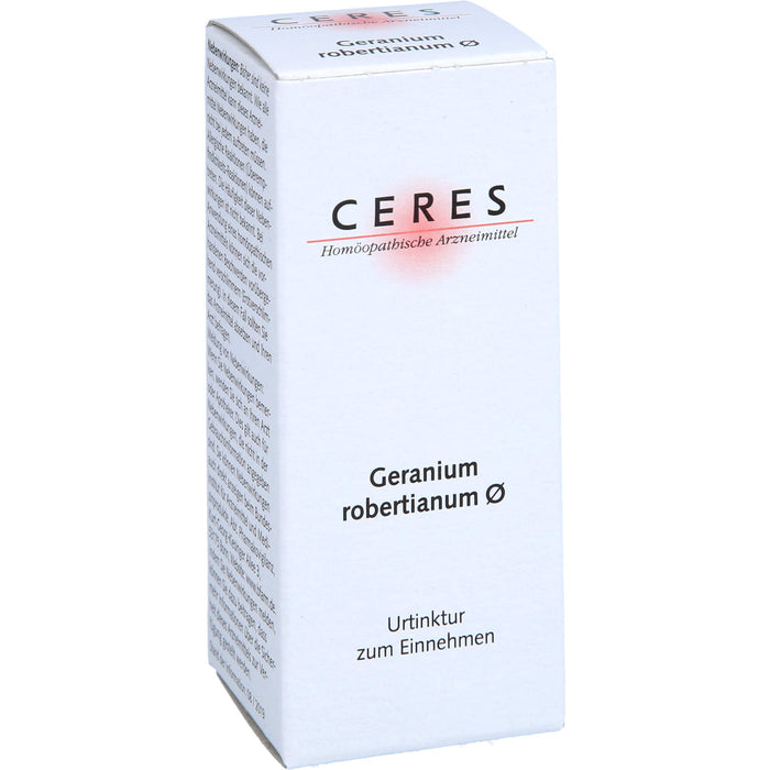 CERES Geranium robertianum ø Urtinktur, 20 ml Lösung