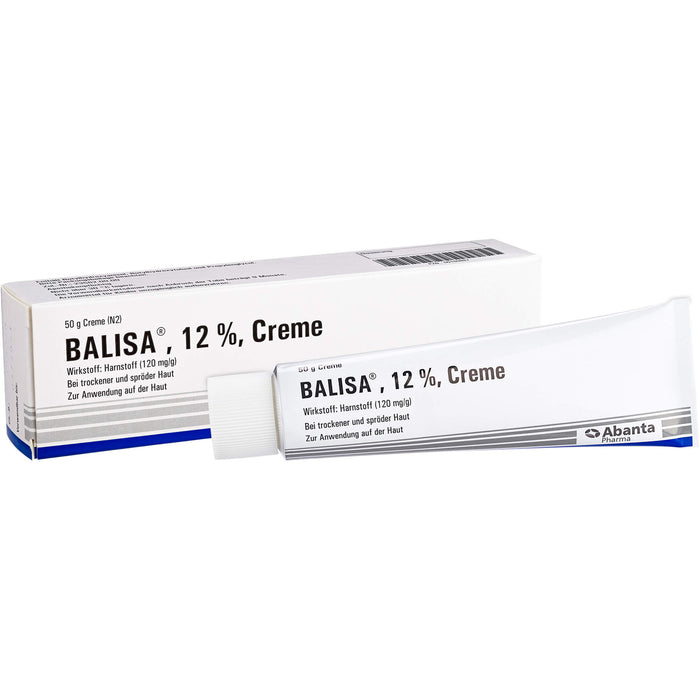 Balisa 12 % Creme bei trockener und spröder Haut, 50 g Creme