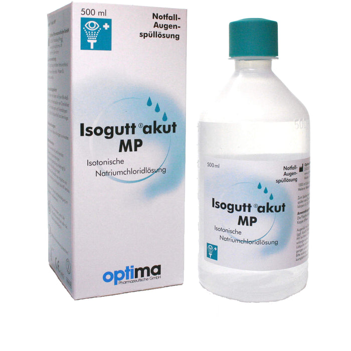 Isogutt akut MP Notfall-Augenspüllösung, Isotonische Natriumchloridlösung, 500 ml Lösung