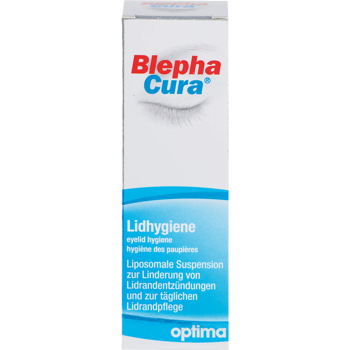 BlephaCura Lidhygiene, liposomale Suspension zur Linderung von Lidrandentzündungen und zur täglichen Lidrandpflege, 70 ml Lösung