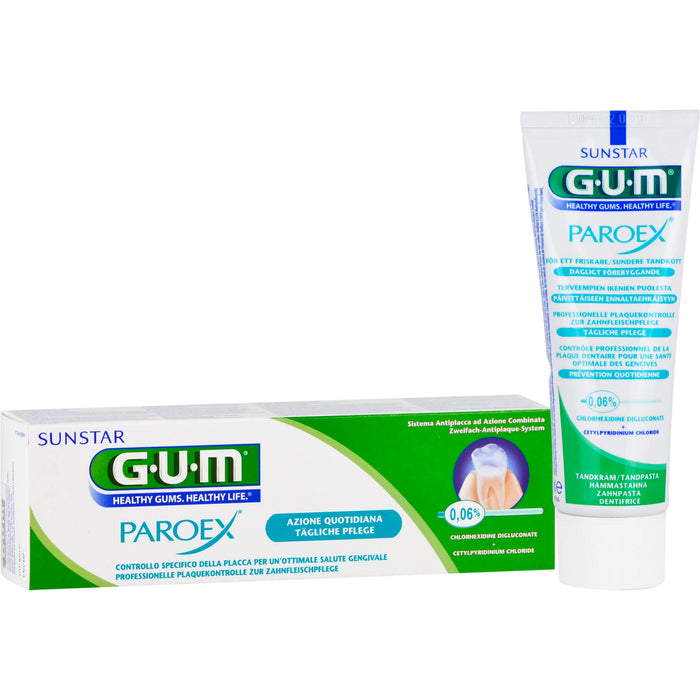 GUM Paroex 0,06% CHX Zahnpasta, 75 ml Zahncreme