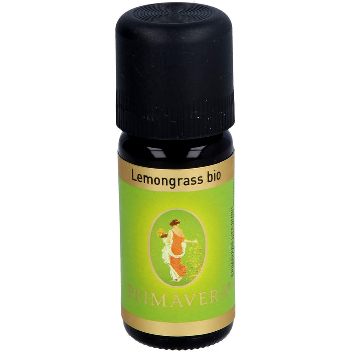 PRIMAVERA Lemongrass bio 100% naturreines Ätherisches Öl, 10 ml ätherisches Öl