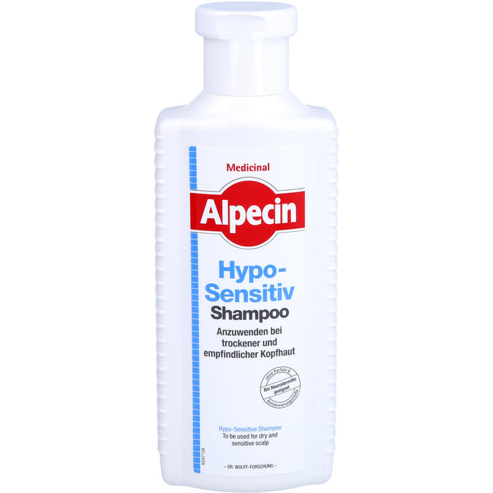 Alpecin Hypo-Sensitiv Shampoo b.trock.+empf.Kopfha, 250 ml SHA