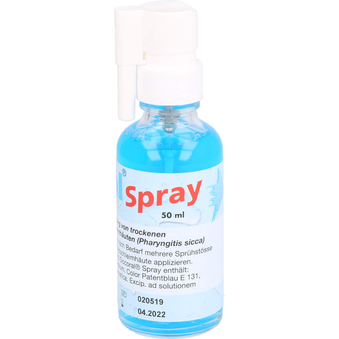 SiccOral Spray zur Befeuchtung von trockenen Mund- und Rachenschleimhäuten, 50 ml Lösung