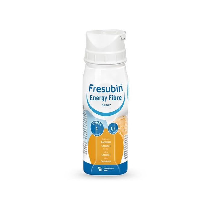 Fresubin energy fibre DRINK Karamell Trinkflasche, 6X4X200 ml LOE