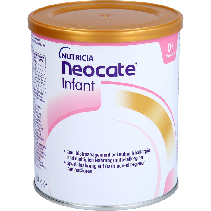 Neocate Infant Pulver Spezialnahrung für Säuglinge, 400 g Pulver