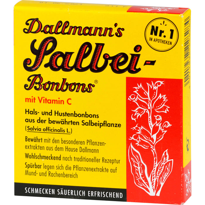 Dallmann's Salbei-Bonbons, 20 St. Bonbons