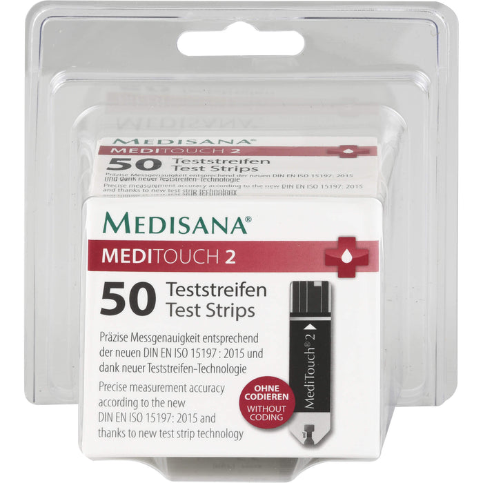 Medisana Teststreifen Meditouch 2, 2X25 St TTR