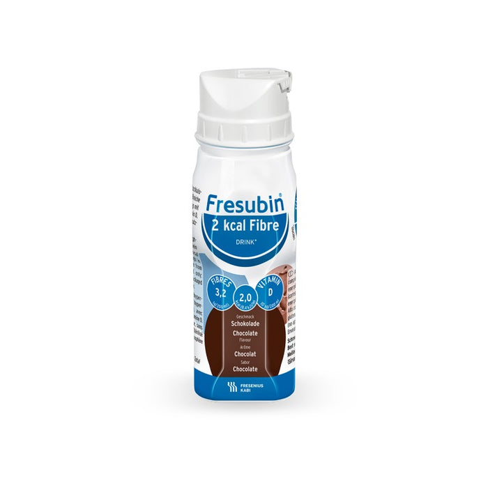 Fresubin 2 kcal fibre DRINK Schokolade Trinkflaschen, 4800 ml Lösung