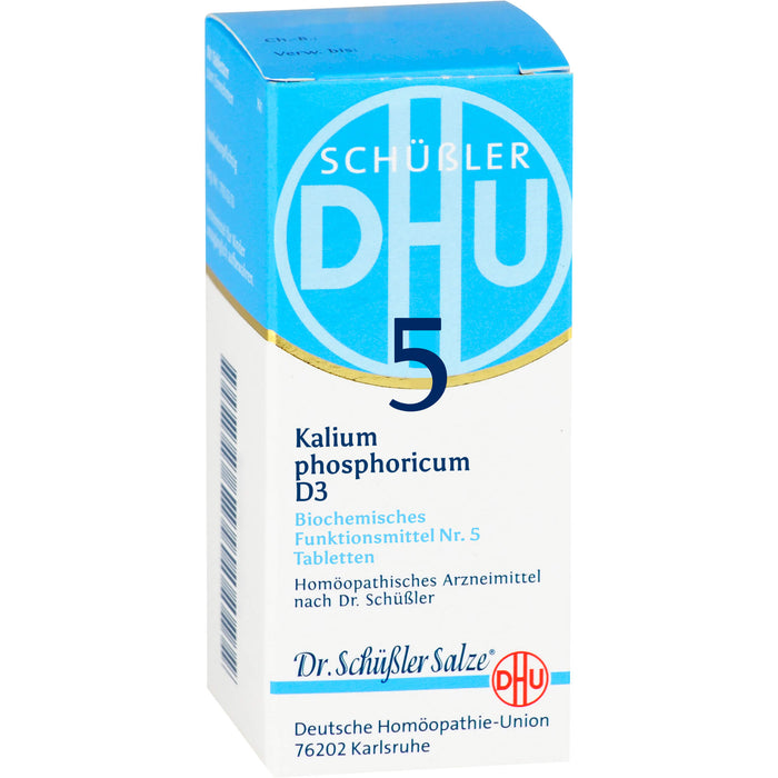 DHU Schüßler-Salz Nr. 5 Kalium phosphoricum D 3 Tabletten, 80 St. Tabletten