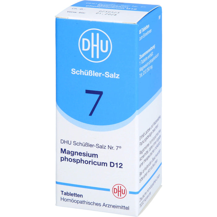 DHU Schüßler-Salz Nr. 7 Magnesium phosphoricum D12 Tabletten, 80 St. Tabletten