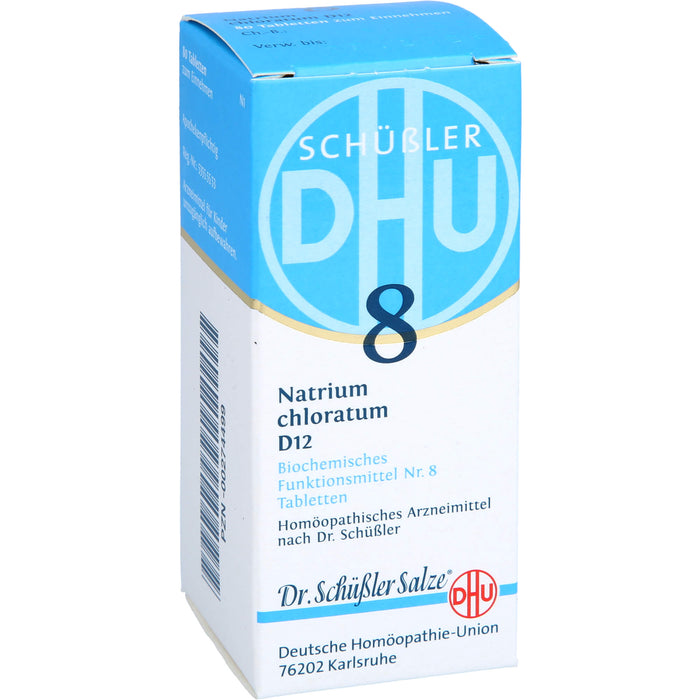 DHU Schüßler-Salz Nr. 8 Natrium chloratum D12 Tabletten, 80 St. Tabletten