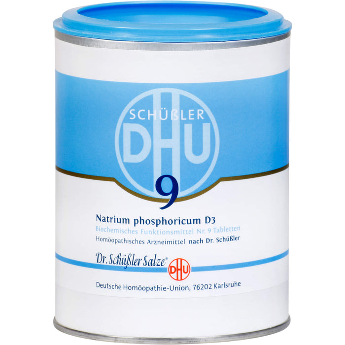 DHU Schüßler-Salz Nr. 9 Natrium phosphoricum D 3 Tabletten, 1000 St. Tabletten
