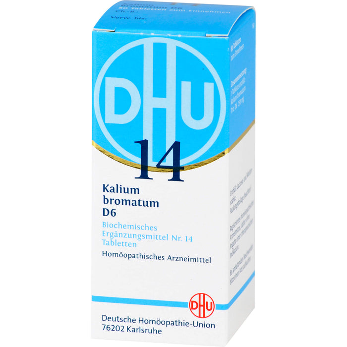 DHU Schüßler-Salz Nr. 14 Kalium bromatum D6 Tabletten, 80 St. Tabletten