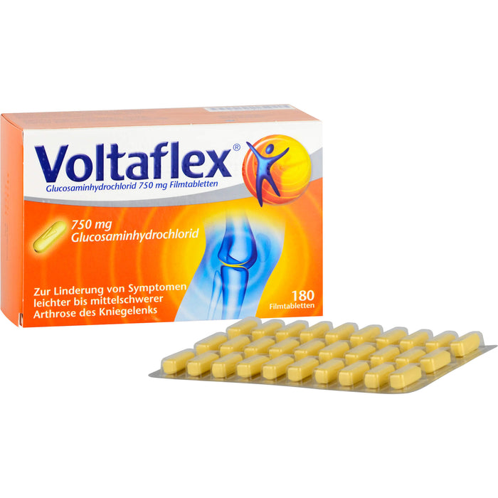 Voltaflex Glucosaminhydrochlorid 750 mg Filmtabletten bei Arthrose des Kniegelenks, 180 St. Tabletten