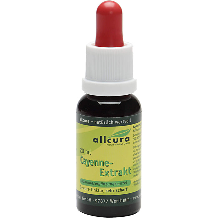 allcura Cayenne-Extrakt, 20 ml Lösung