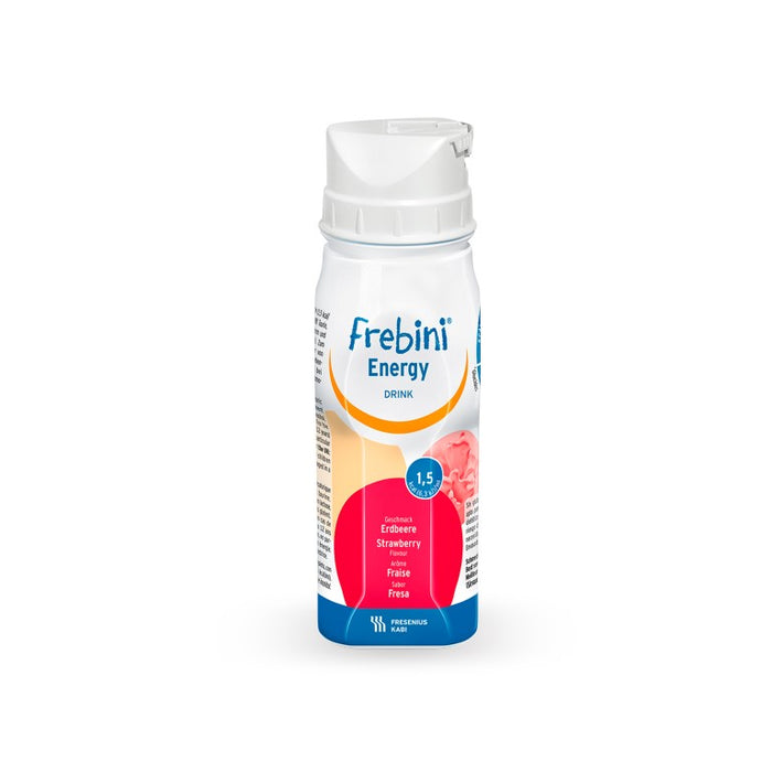 Frebini energy DRINK Erdbeere Trinkflasche, 6X4X200 ml FLU