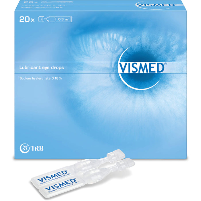 VISMED Augentropfen Einzeldosisbehälter, 20 St. Einzeldosispipetten