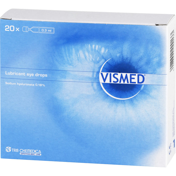 VISMED Augentropfen Einzeldosisbehälter, 20 St. Einzeldosispipetten