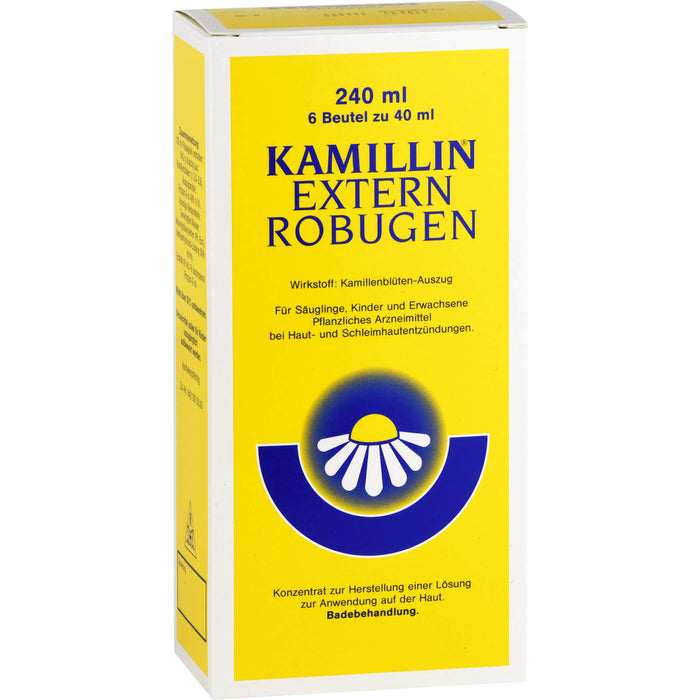 ROBUGEN Kamillin-extern Konzentrat bei Haut- und Schleimhautentzündungen, 240 ml Lösung