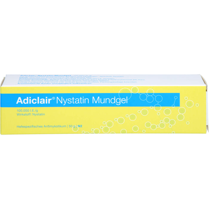 Adiclair Nystatin Mundgel hefespezifisches Antimykotikum, 50 g Gel