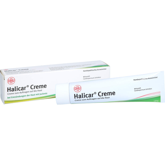 DHU Halicar Creme, bei Entzündungen der Haut mit Juckreiz, 100 g Creme