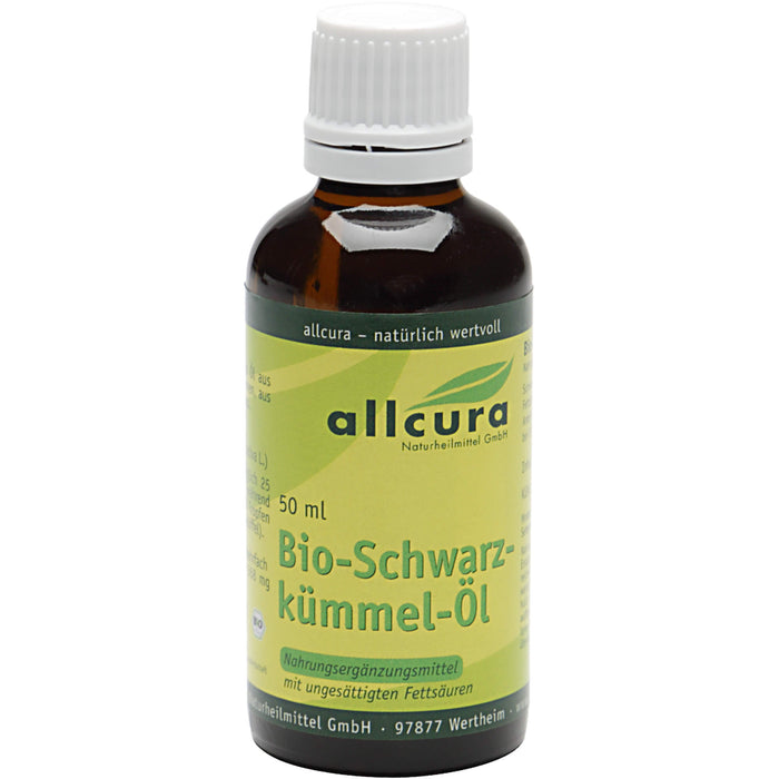 allcura Bio-Schwarzkümmel-Öl, 50 ml Öl