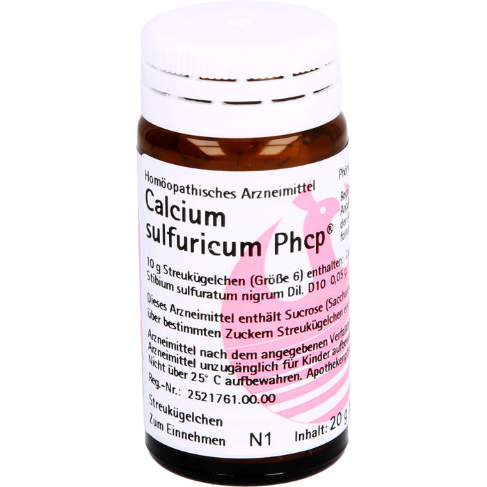 PHÖNIX Calcium sulfuricum Phcp Globuli, 20 g Globuli