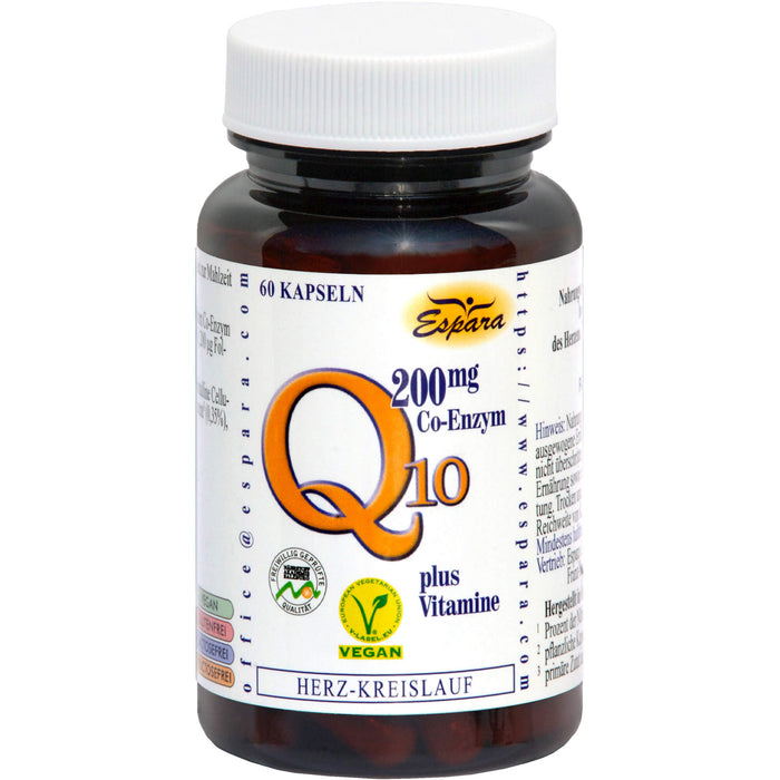 Espara Q10 200 mg Co-Enzym Kapseln, 60 St. Kapseln