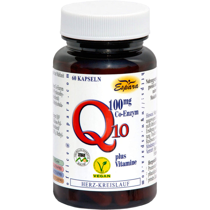 Espara Q10 100 mg Co-Enzym Kapseln, 60 St. Kapseln
