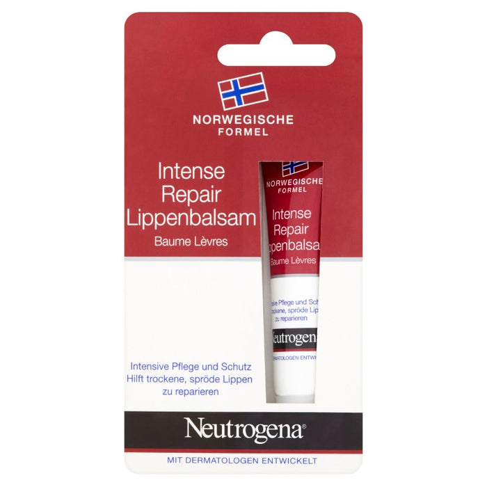 Neutrogena Intense Repair Lippenbalsam, 15 ml Creme