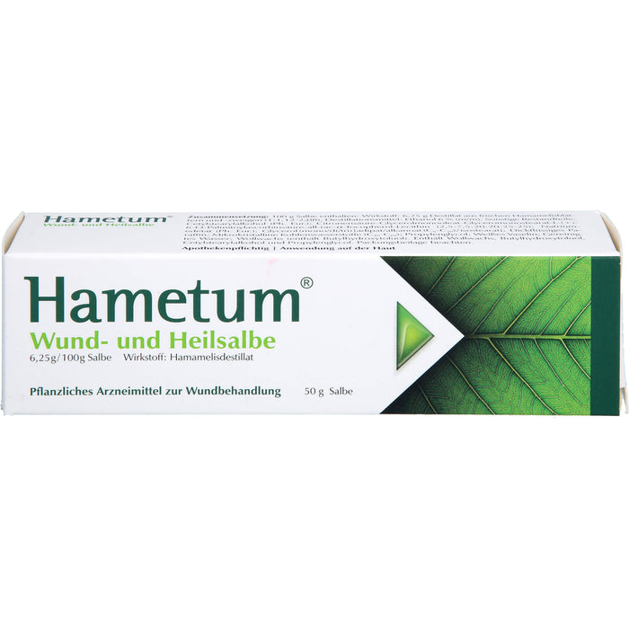 Hametum Wund- und Heilsalbe zur Wundbehandlung, 50 g Salbe