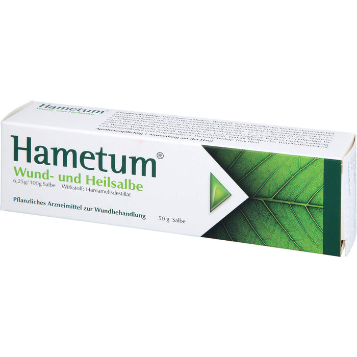 Hametum Wund- und Heilsalbe zur Wundbehandlung, 50 g Salbe