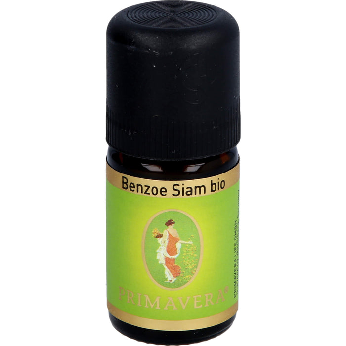PRIMAVERA Benzoe Siam naturreiner Extrakt Tropfen, 5 ml ätherisches Öl