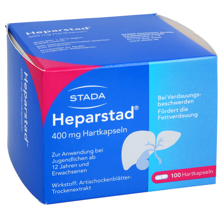 Heparstad 400 mg Hartkapseln, 100 St. Kapseln
