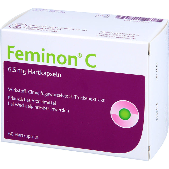 Feminon C 6,5 mg Hartkapsel, 60 St. Kapseln