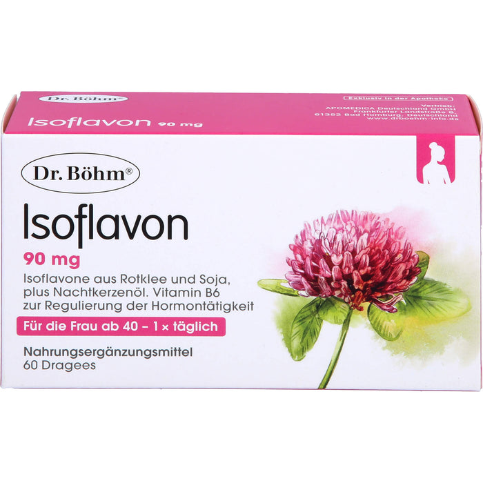 Dr Böhm Isoflavon forte 90 mg Dragees, 60 St. Tabletten