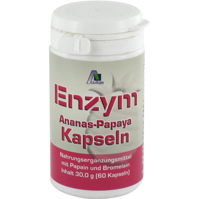Enzym Ananas-Papaya Kapseln, 60 St KAP
