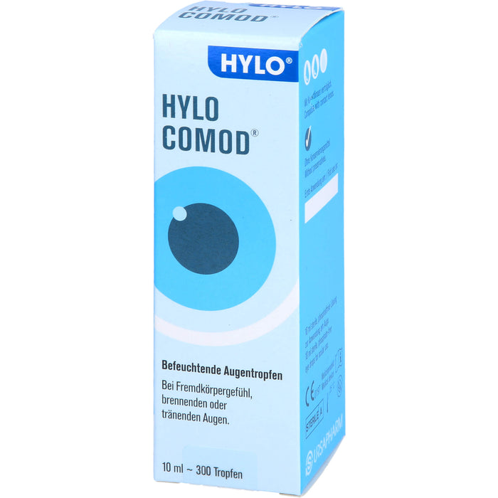 HYLO COMOD befeuchtende Augentropfen, 10 ml Lösung
