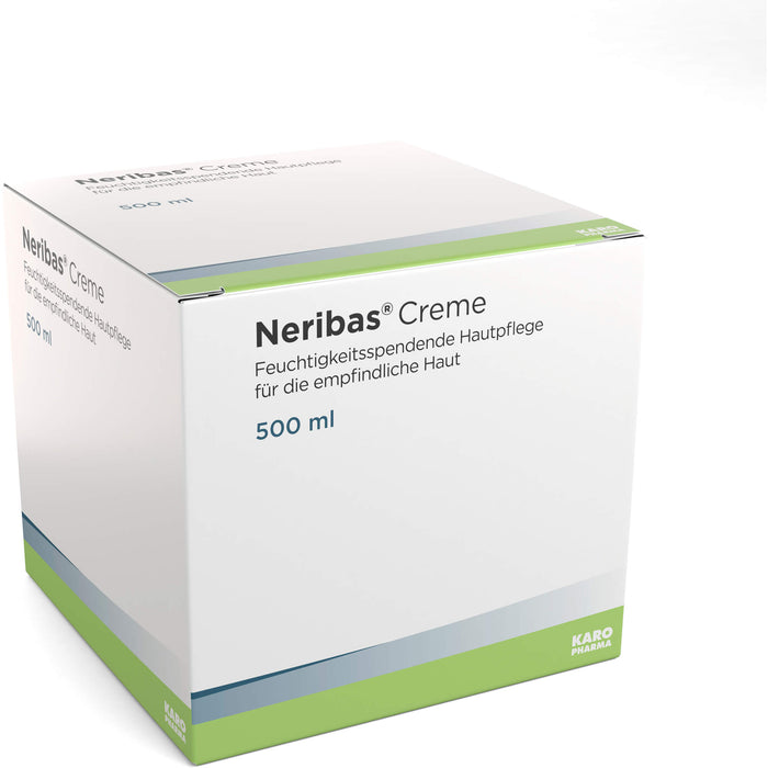 Neribas Creme feuchtigkeitsspendende Hautpflege für die empfindliche Haut, 500 ml Creme