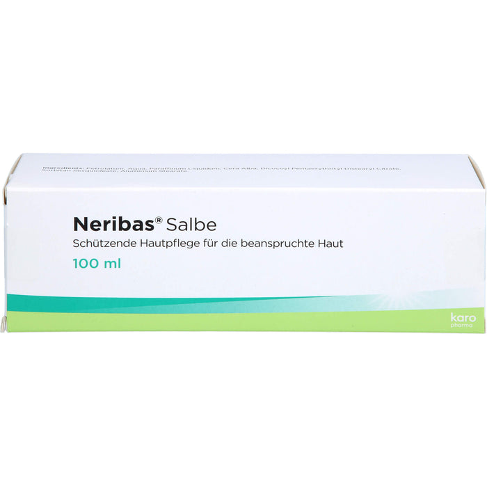 Neribas Salbe Hautpflegemittel für trockene und sehr trockene Haut, 100 ml Salbe