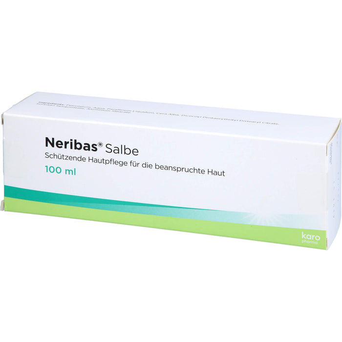 Neribas Salbe Hautpflegemittel für trockene und sehr trockene Haut, 100 ml Salbe
